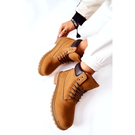 PH1 Trappers da donna Warm Dark Beige Crush giallo 1