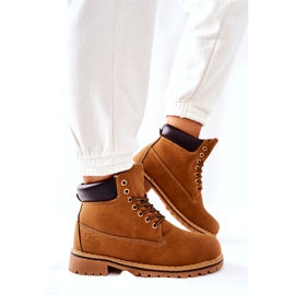 PH1 Trappers da donna Warm Dark Beige Crush giallo 3