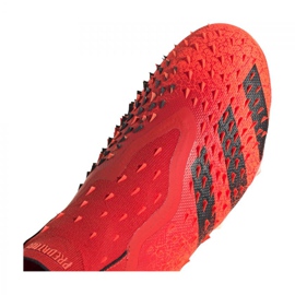 Scarpe da calcio Adidas Predator Freak + Fg M FY6238 arance e rossi 4
