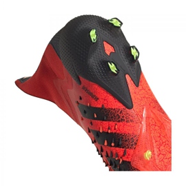 Scarpe da calcio Adidas Predator Freak + Fg M FY6238 arance e rosse 5