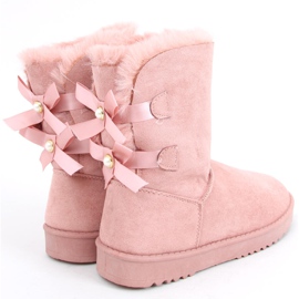 Doposci da donna con fiocchi Tosse Pink rosa 2