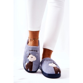 WJ1 Calde pantofole renne Blue Jilly marrone 1