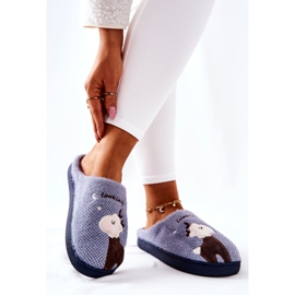 WJ1 Calde pantofole renne Blue Jilly marrone 2