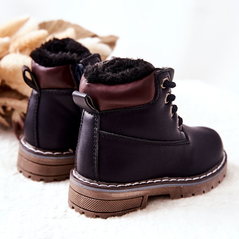WT1 Stivali Warm Trappers per bambini Navy Blue Royals blu navy 1