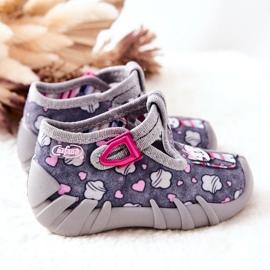 BEFADO S.A. Scarpe Pantofole Befado Kotki 110P326 Grigio 2