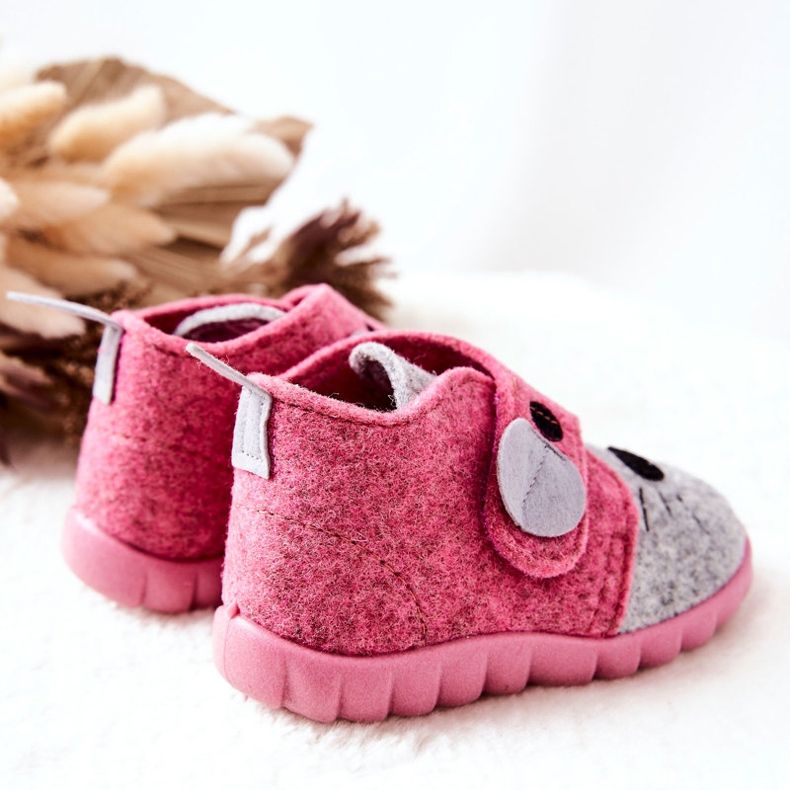 BEFADO S.A. Ciabatte Befado Myszka 526P104 Rosa-Grigio 1