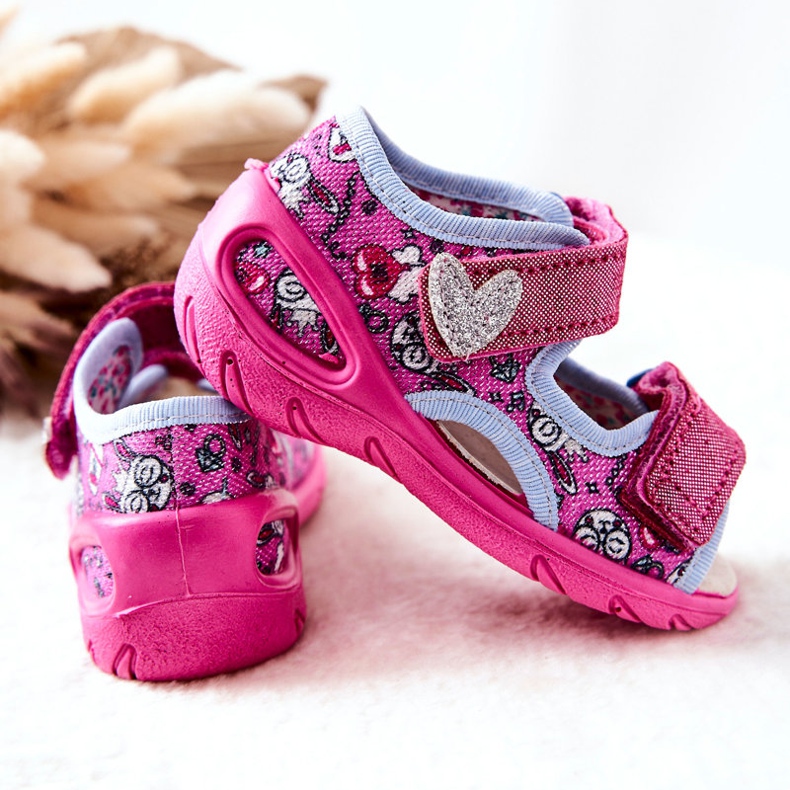 BEFADO S.A. Sandali Befado Con Velcro 065X147 Rosa 1