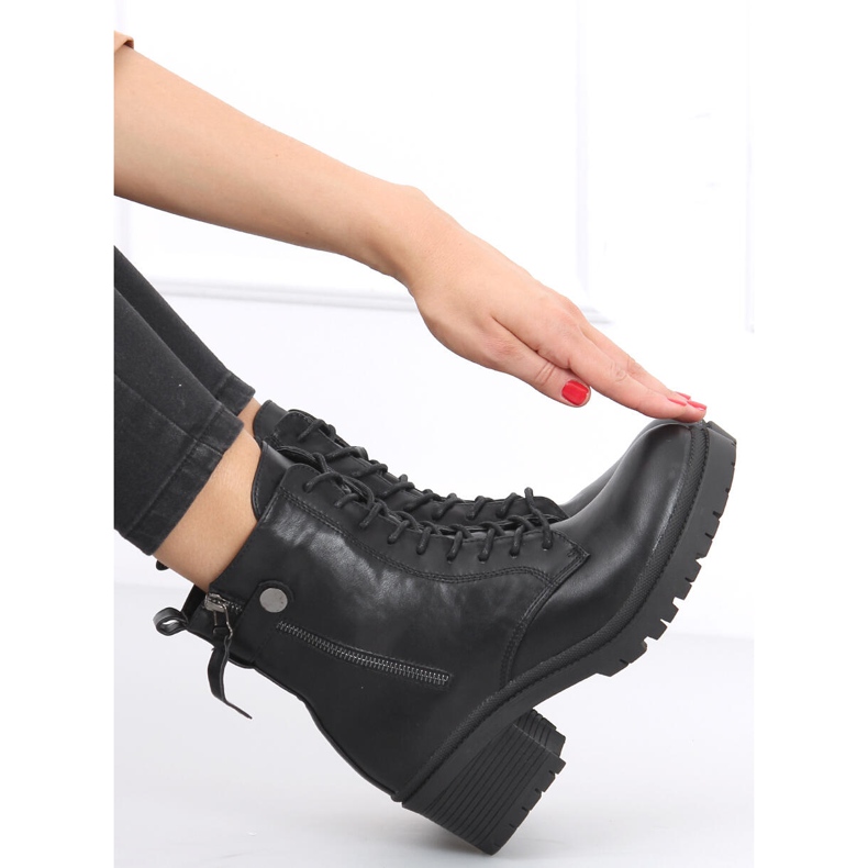Stivali militari Riko Black nero 2
