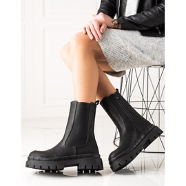 Seastar Stivali Alti Con Ecopelle nero 1