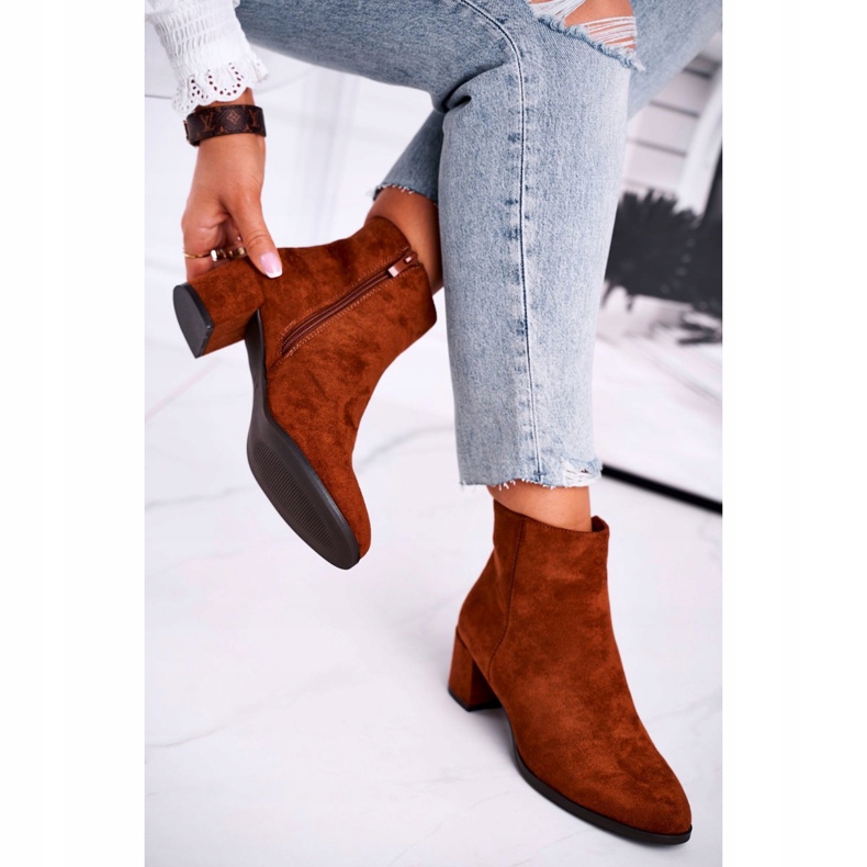 Stivali da donna Sergio Leone Cammello BT528 marrone 2