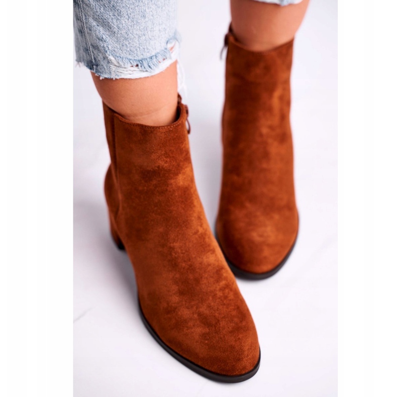 Stivali da donna Sergio Leone Cammello BT528 marrone 4
