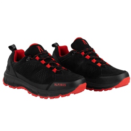 Alpinus Seville M JS43575 scarpe da trekking nero rosso 1