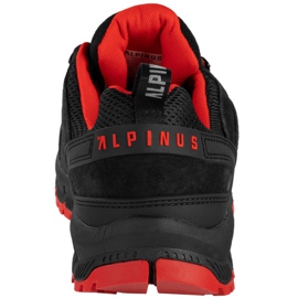 Alpinus Seville M JS43575 scarpe da trekking nero rosso 4