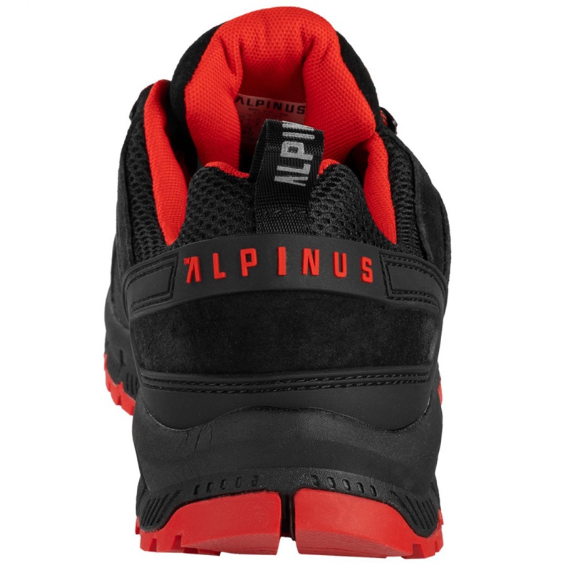 Alpinus Seville M JS43575 scarpe da trekking nero rosso 4