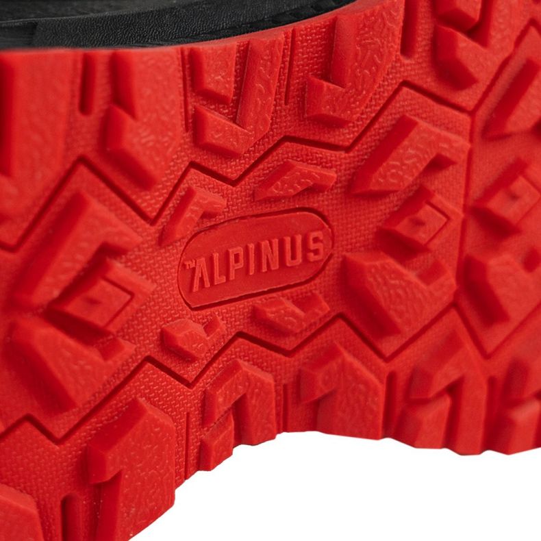 Alpinus Seville M JS43575 scarpe da trekking nero rosso 5