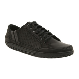 Polbut Scarpe da uomo casual nere JOK31 nero 1