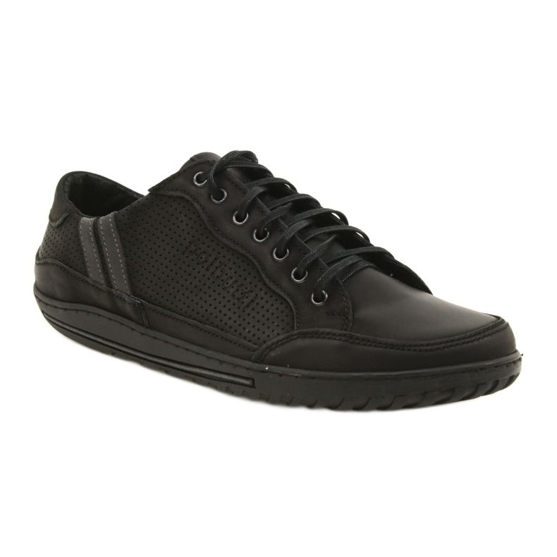 Polbut Scarpe da uomo casual nere JOK31 nero 1