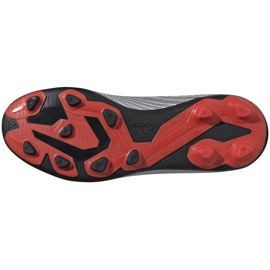 Scarpe da calcio Adidas Predator 19.4 FxG Jr G25822 d'argento 6