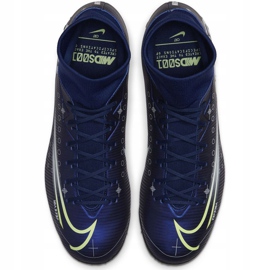 Scarpa da calcio Nike Mercurial Superfly 7 Academy Mds Tf M BQ5435 401 blu navy 1