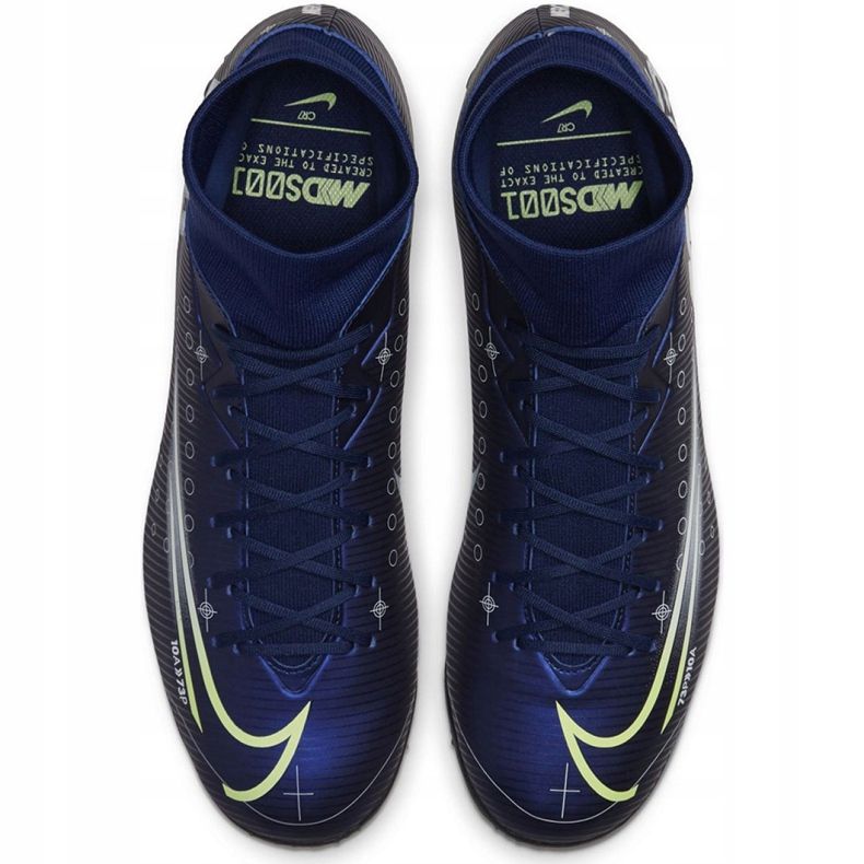 Scarpa da calcio Nike Mercurial Superfly 7 Academy Mds Tf M BQ5435 401 blu navy 1