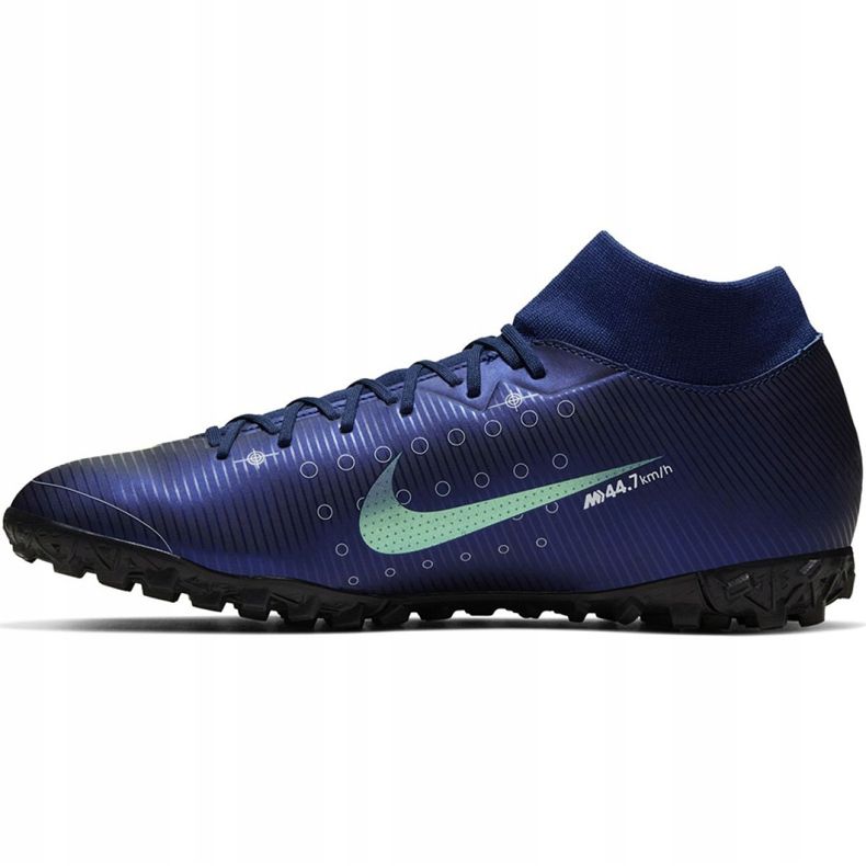 Scarpa da calcio Nike Mercurial Superfly 7 Academy Mds Tf M BQ5435 401 blu navy 2