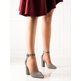 Seastar Décolleté con glitter argento beige 1