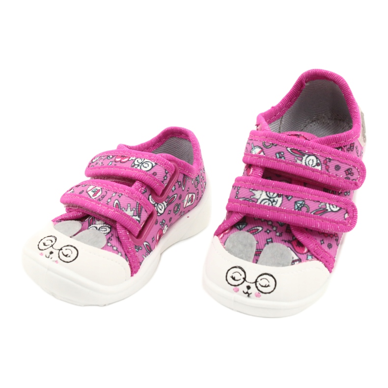 Scarpe per bambini Befado 907P126 rosa multicolore 2