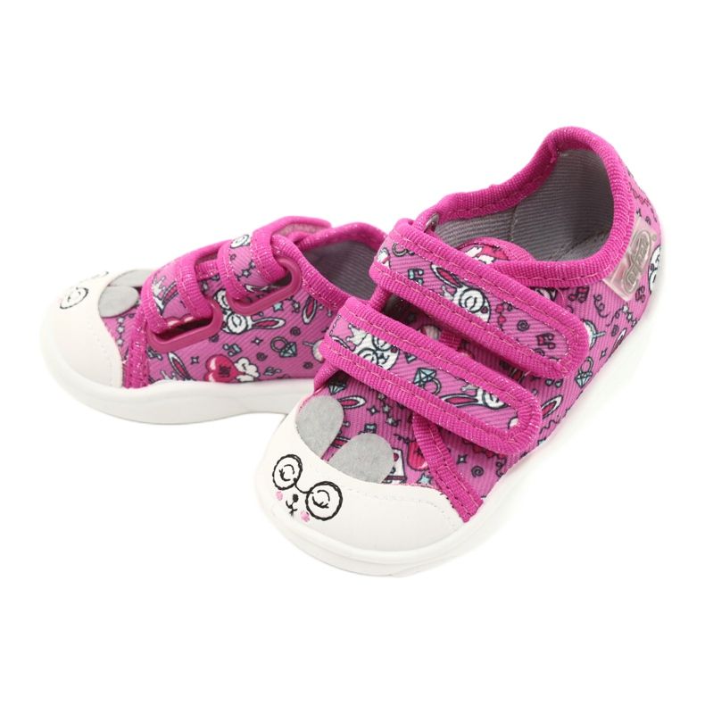 Scarpe per bambini Befado 907P126 rosa multicolore 5