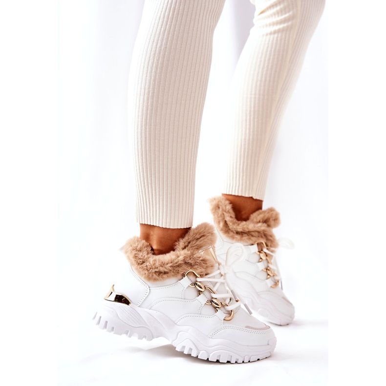 PM1 Scarpe sportive in pelle isolate lucide bianche bianco 2