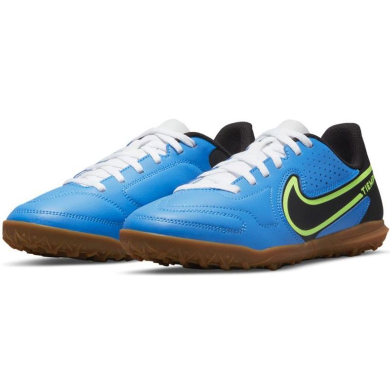 Nike Tiempo Legend 9 Club Tf Jr DA1334 403 scarpe da calcio multicolore blu 2