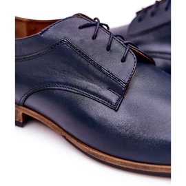 Bednarek Polish Shoes Scarpe eleganti in pelle Bednarek 684 Blu navy 2