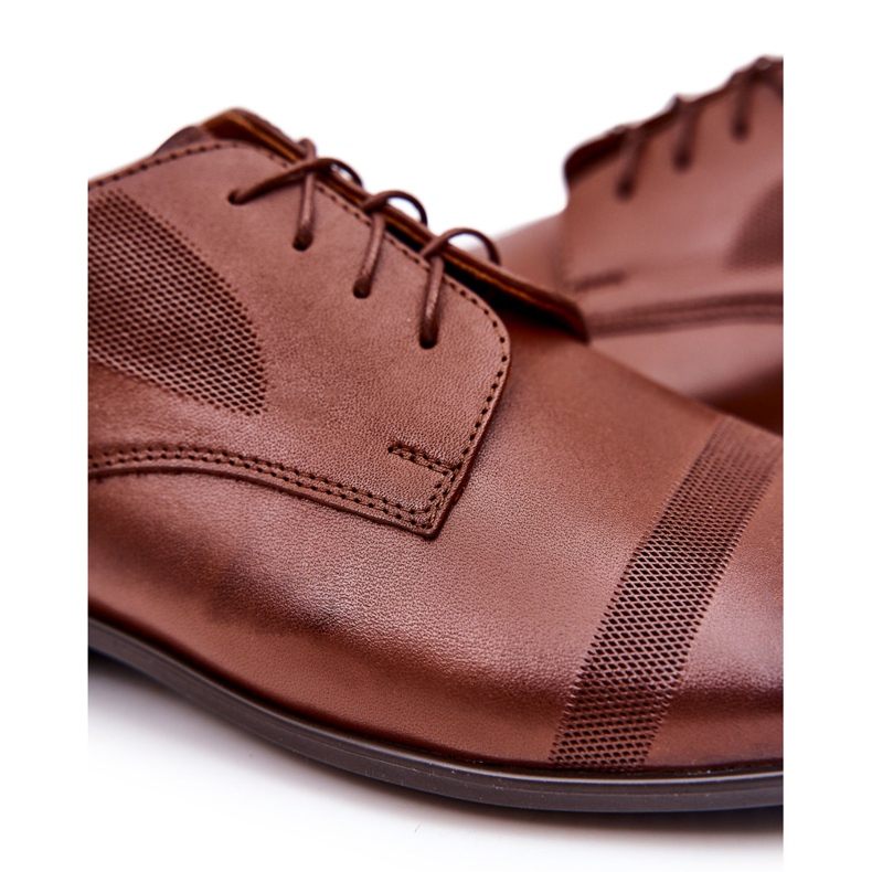 Bednarek Polish Shoes Scarpe in pelle da uomo Bednarek 804 Brown marrone 1