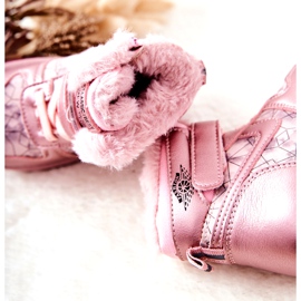 PJ2 Stivali da neve caldi per bambini Pink Shirinell rosa 1