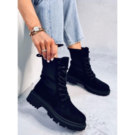 Stivali militari con tomaia a calzino Nevada Black nero 1