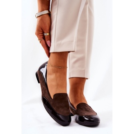 BM Ballerine Monnari in Pelle 0920-017 Marrone 1