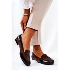 BM Ballerine Monnari in Pelle 0920-017 Marrone 2