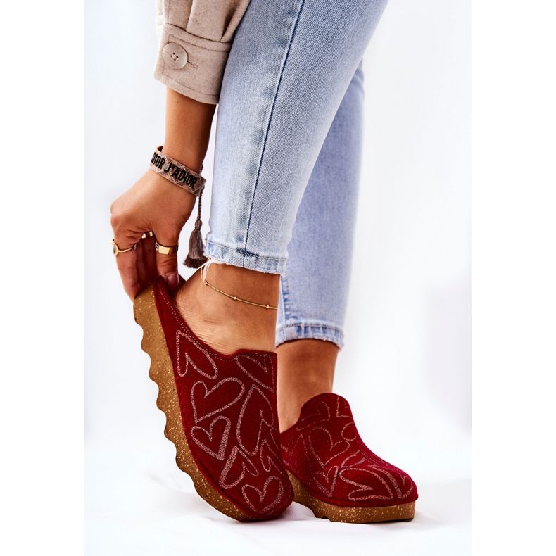 Ciabatte Profilattiche Inblu DK07-016 Rosse rosso 2