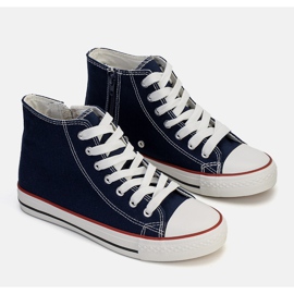 Sneaker Mediana blu navy alla caviglia 1