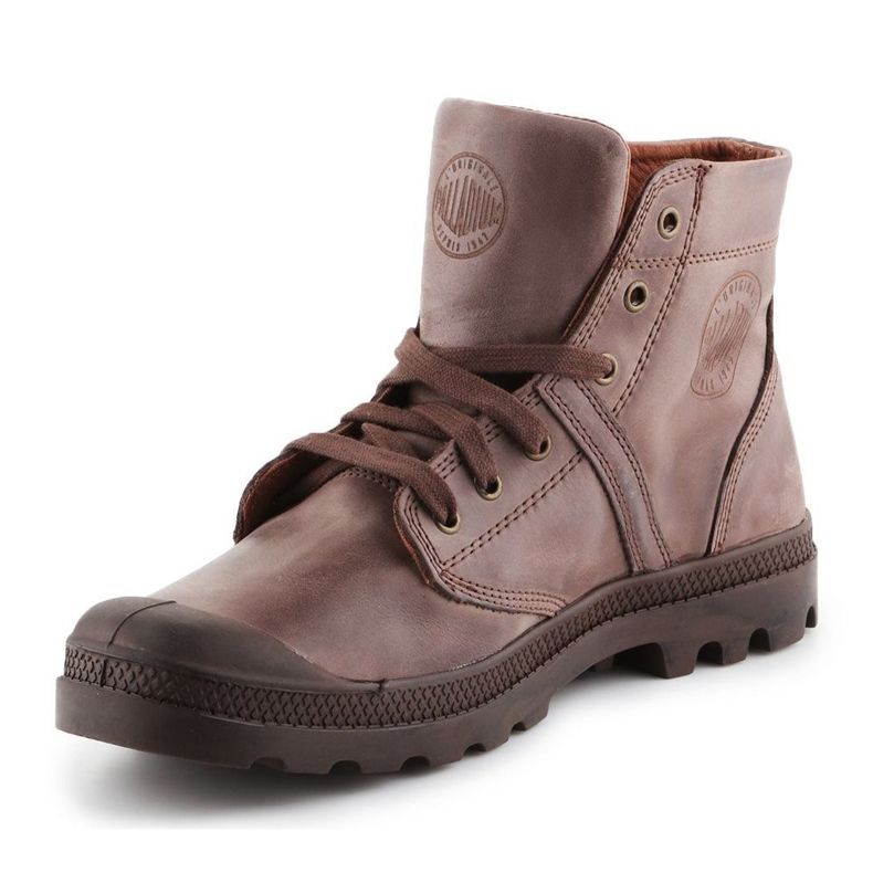 Palladium Palladio Pallabrouse Lea 2 M 03079-271 scarpe marrone 2