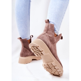 Lewski Shoes Stivali scamosciati Workery Lewski 3104 / P Cappucino beige 1