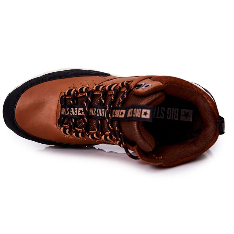 Scarpe sportive alte Big Star II174179 Marrone nero 5