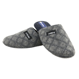 Befado Scarpe da uomo Inblu 155M009 grigio 4