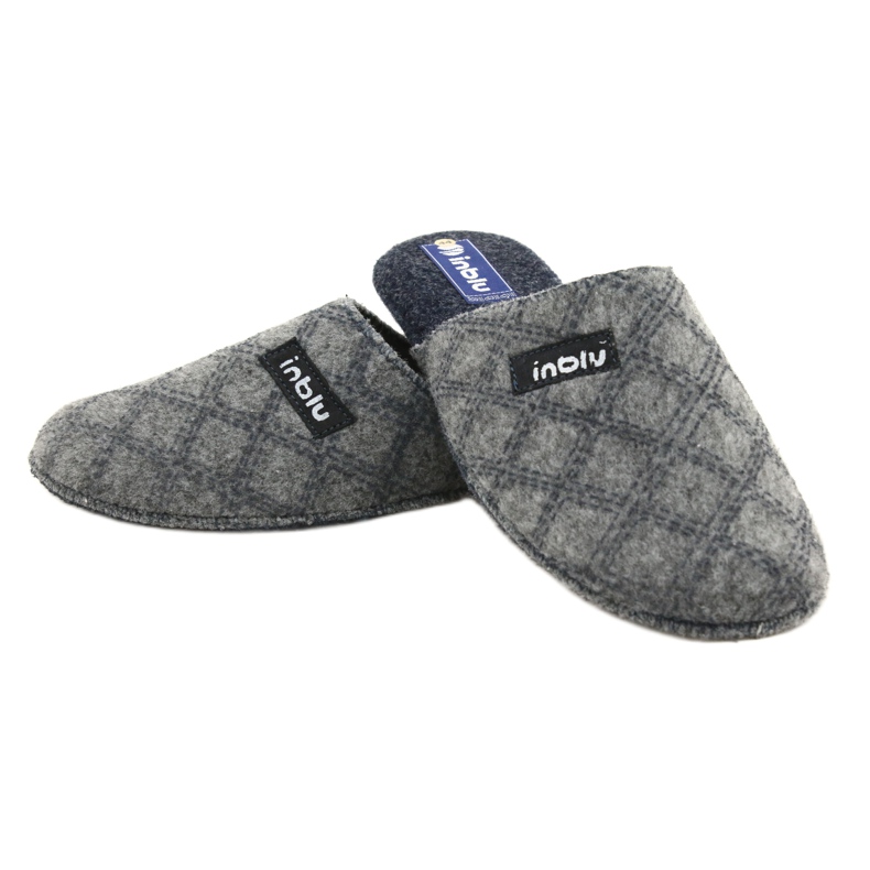 Befado Scarpe da uomo Inblu 155M009 grigio 4