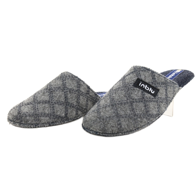 Befado Scarpe da uomo Inblu 155M009 grigio 2