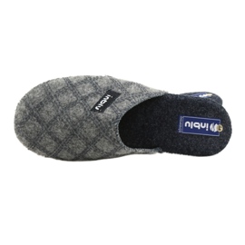 Befado Scarpe da uomo Inblu 155M009 grigio 3