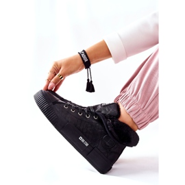 Sneakers da donna Big Star II274155 nere isolate nero 2