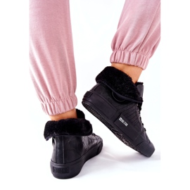 Sneakers da donna Big Star II274155 nere isolate nero 1
