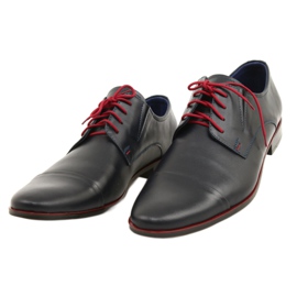 Olivier Scarpe da uomo in pelle 286 blu navy 2