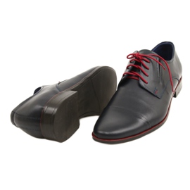 Olivier Scarpe da uomo in pelle 286 blu navy 3