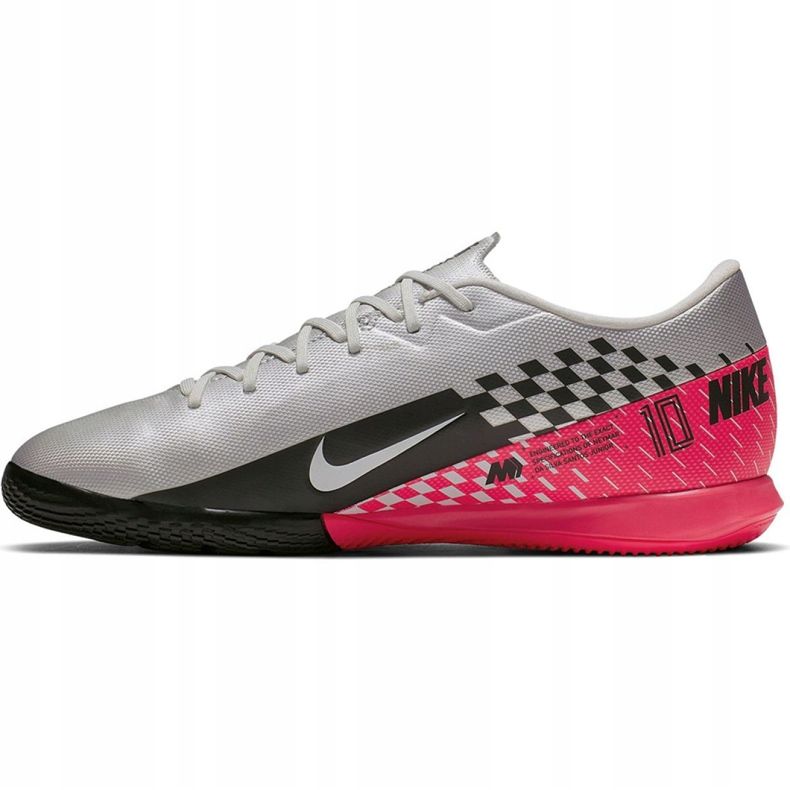 Scarpe indoor Nike Mercurial Vapor 13 Academy Neymar Ic M AT7994-006 argento 2